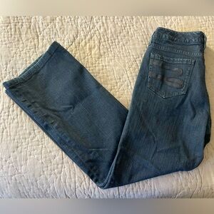 Seven7 jeans Classic Flare size 8 denim women’s